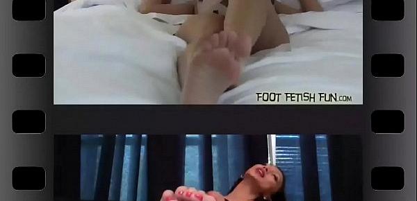  I will give you a nice slow footjob